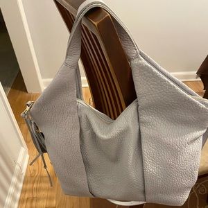 NWT Lamb Leather Vince Camuto Pleated Tote - Steph
